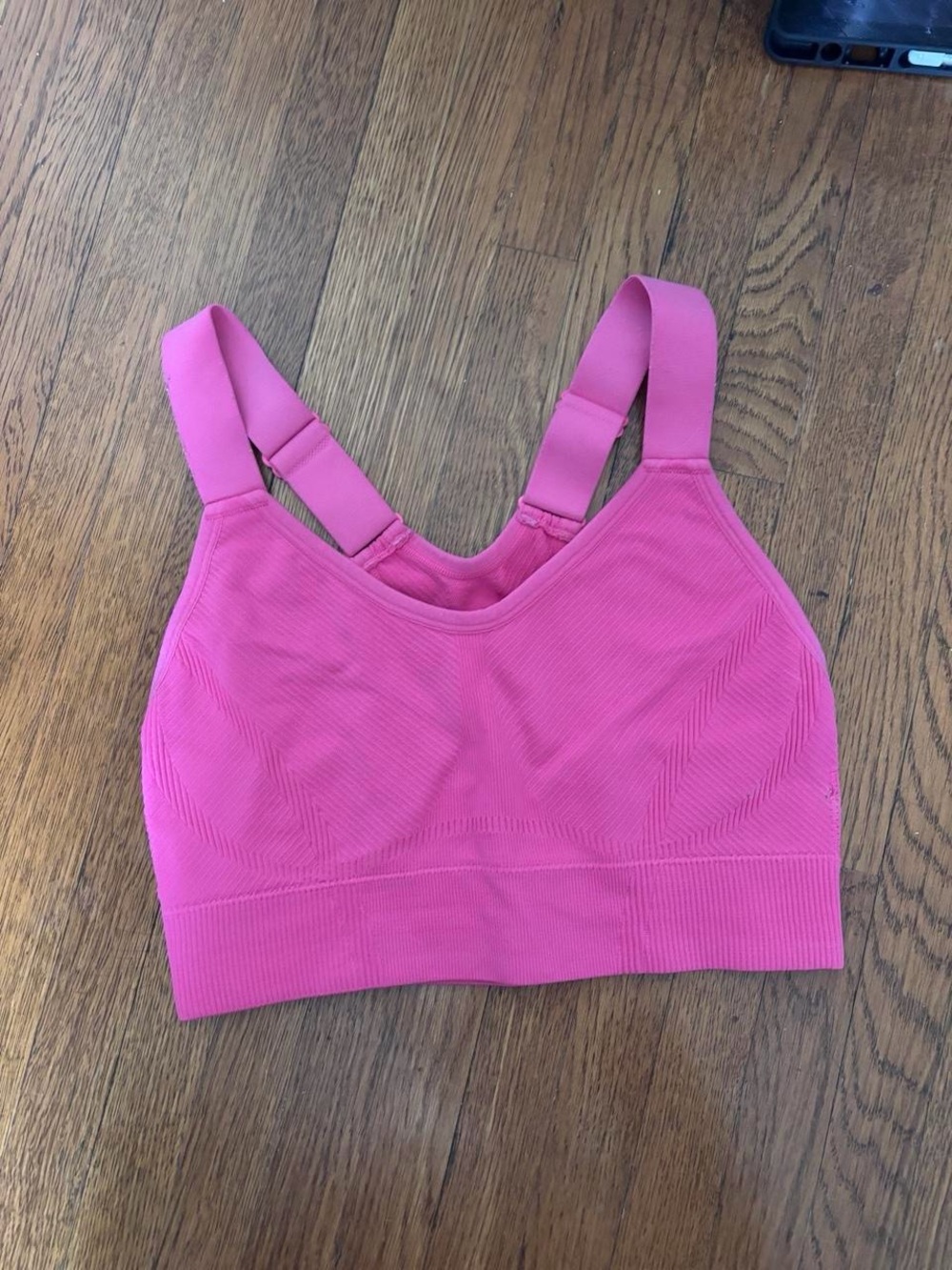 New Balance Pink Sports Bra - Women's
